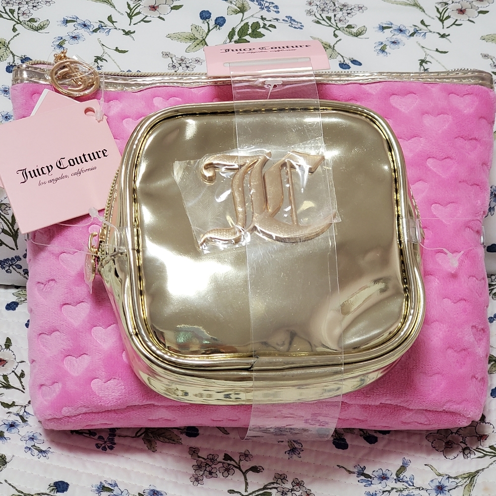 JUICY COUTURE Travel Cosmetic Bag Set